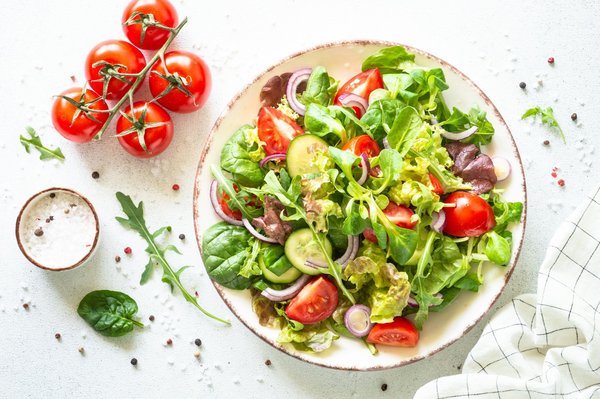 Comment faire des salades de pois chiches sans vinaigrette grasse ?